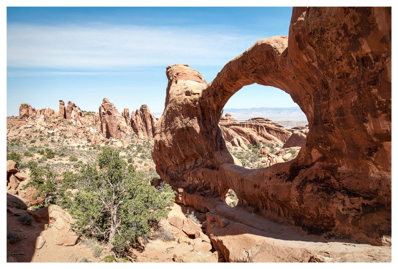 Another view of Double O Arch