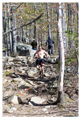 Steve on the trail