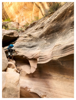 Gravel Canyon Descending Narrows