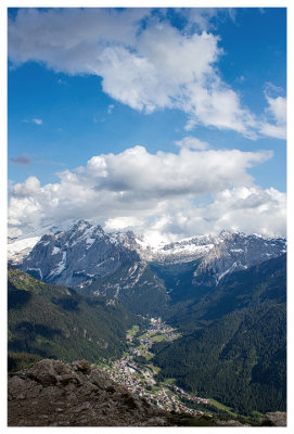 Val di Fassa and Marmolada