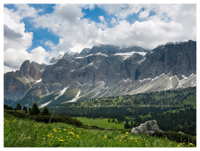 View from Passo Sella