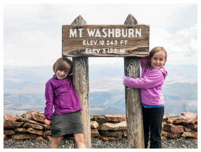 Mt. Washburn summit