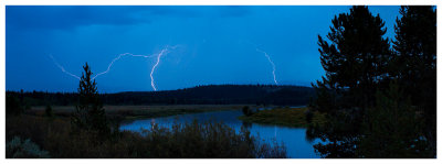 Lightning from Oxbow Bend