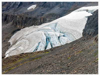 A run on the Teton Crest Trail - Schoolroom Glacier