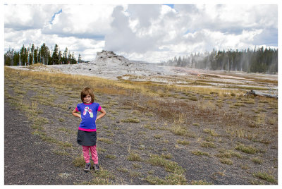 Norah and Castle Geyser