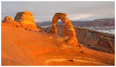 Delicate Arch sunset