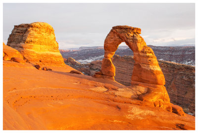 Delicate Arch sunset