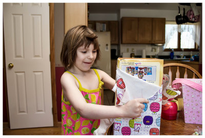 For her gumball machine