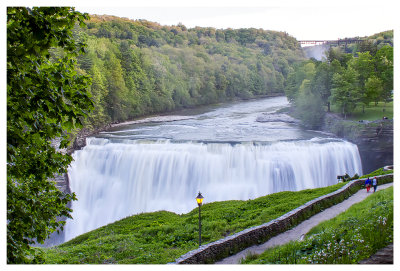 An evening at Middle Falls