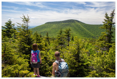 Looking at our next mountain, Slide