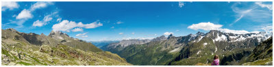 Aussere Wetter Spitze panoramic