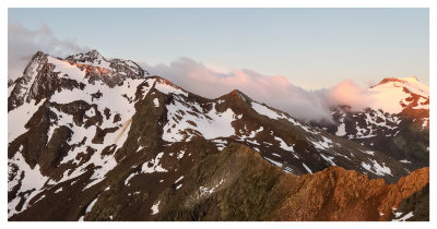 Sunrise from Innere Wetterspitze