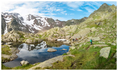 Hikers off for the day