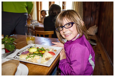 Another delicious cheese plate for Norah