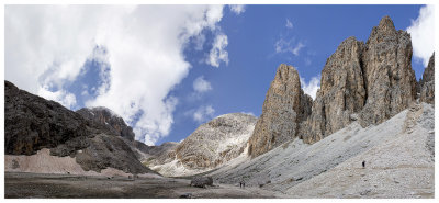 Antermoia Valley panorama