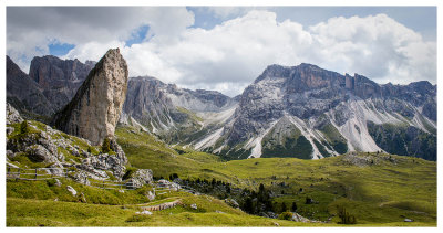 Malga Pieralongia view