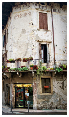 Picturesque corner store