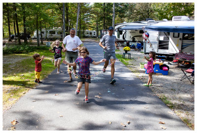 Campsite races