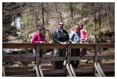 One of several bridges on the trail