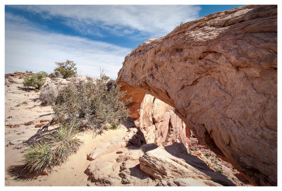Mesa Arch side view