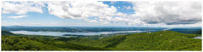 Panoramic from the Mt. Beacon Firetower