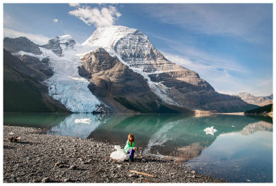 Norah at Berg Lake