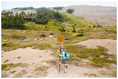 Norah at Little Shovel Pass