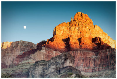 Moon rise by Comanche Point