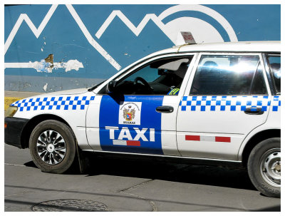 One of many taxis
