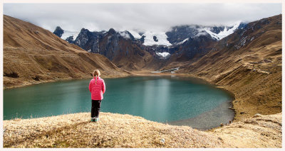 Overlooking Carhuacocha