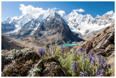 The gorgeous Cordillera Huayhuash