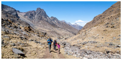 Hiking in Quebrada Huancho