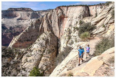 Descending from Observation Point