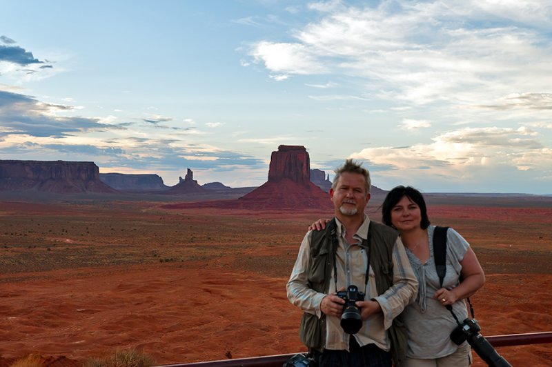 In Monument Valley