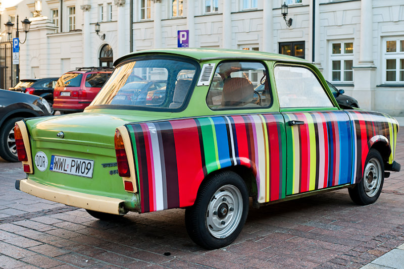Colorful Trabi From DDR