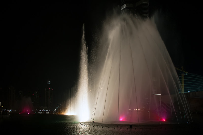 Fountain Show At Burj Khalifa