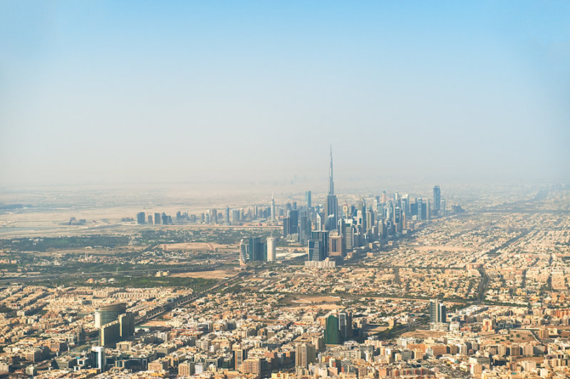 Aerial Dubai