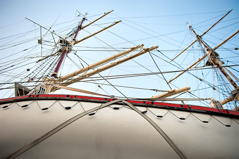 A Lifeboat Of Tall Ship Dar Pomorza