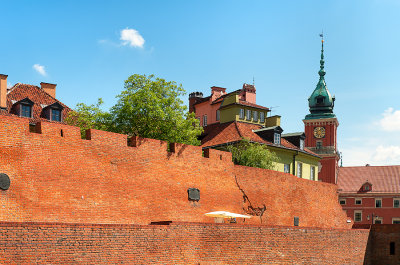 Old Town Walls And The Castle