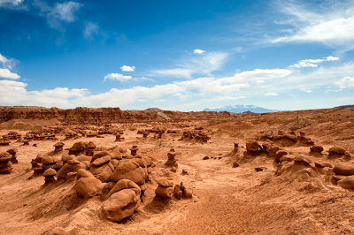 Goblin Valley And Henry Mountains