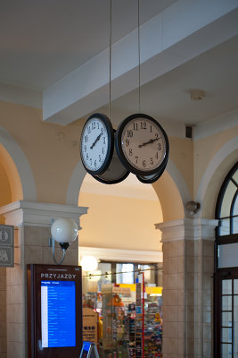 Railroad Station Clock