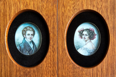 Two Portrait Miniatures