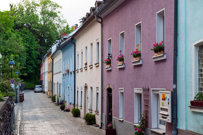 Colorful Backstreet Houses
