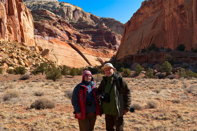 We In Capitol Reef NP