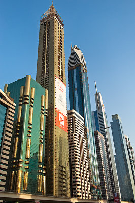  Skyscrapers  Along Sheikh Zayed Road 