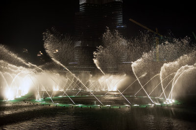 Fountain Show At Burj Khalifa