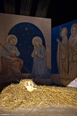 Nativity Scene At St. Anns Church