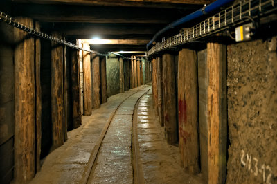 Passage In The Wieliczka Salt Mine