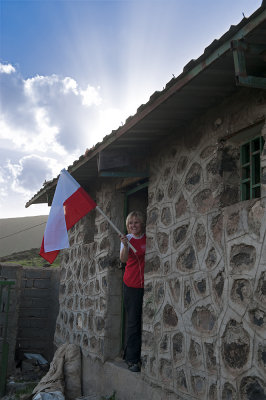 Polish Flag In Camp 2