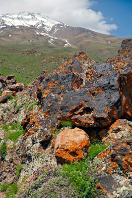 Rocks Along Mt. Damavand Trail